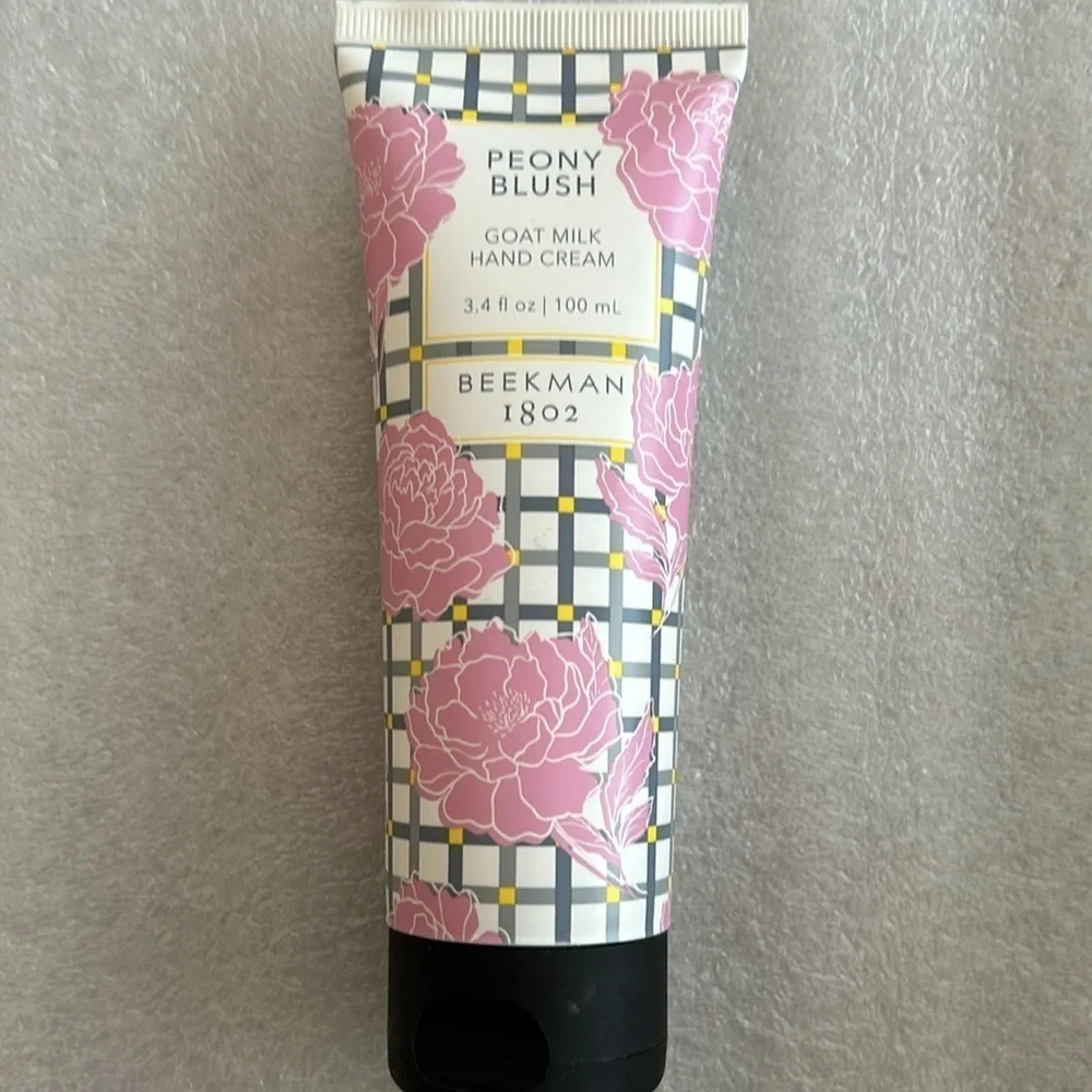 Beekman 1802 Goat Milk Hand Cream 3.4 oz. (PEONY BLUSH) (sealed)